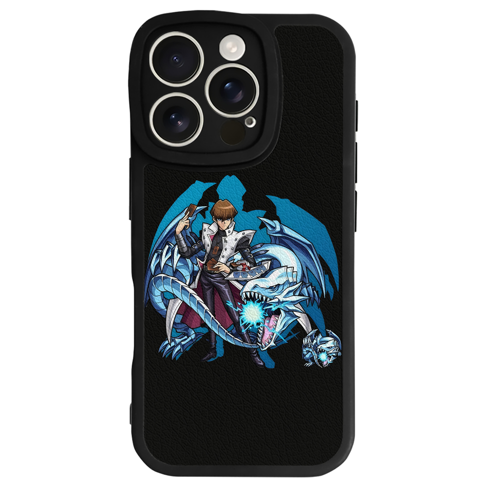 （画像用） 遊☆戯☆王 Yu-Gi-Oh! 【iPhone 16シリーズ対応】シリコンスマホケース（レザー調） 材質：シリコン